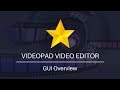 VideoPad Video Editor Tutorial | GUI Overview - Videopad Demo