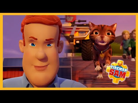 Catch the kitty! 🔥 Fireman Sam Season 13 Compilation
