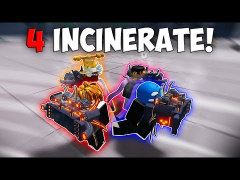 4 INCINERATES IS SO CHAOTIC TO USE IN PUBLIC SERVERS! 🔥💀| The Strongest Battlegrounds ROBLOX