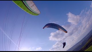 preview picture of video 'Mosel-Paragliding # über Klüsserath # 2014-09-20'
