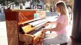 To Far Away Times - Chrono Trigger on an outdoor piano