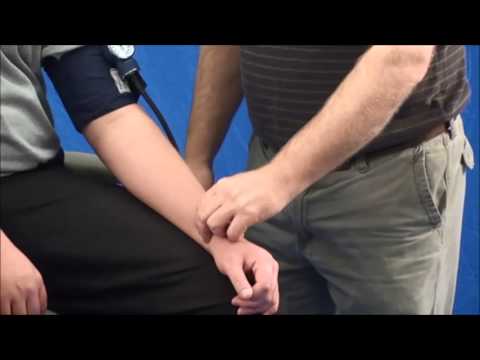 Taking a Blood Pressure by Palpation