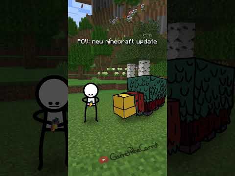 Minecraft 1.20 is Breathtaking #shorts