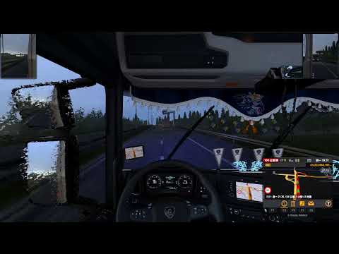 ETS2 Vers. 1.35 Promods Map 2.41+middle east addon From Hannover (D) to Szeged (H) Naturalux Graphic