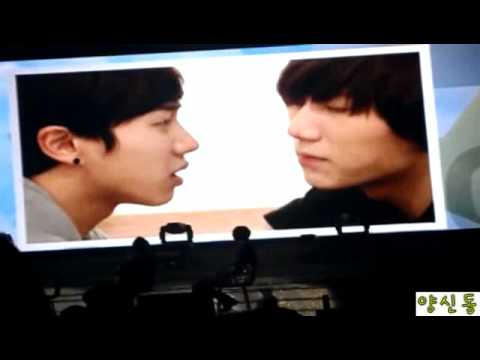 [FANCAM] 110219 WBTBA - Secret Garden Parody - Ki Kwang & Hyun Seung