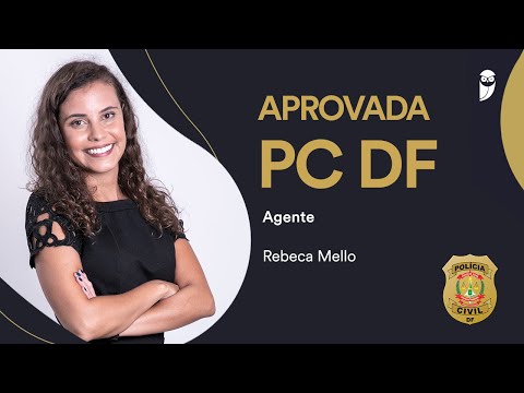 Planning was essential for my approval", says Rebeca Mello approved in PCDF and Itamaraty