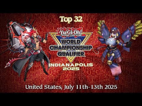 WCQ INDIANAPOLIS │ Fiendsmith Mitsurugi Ryzeal VS Gem Knight │ Top 32 Yu-Gi-Oh! July 2025