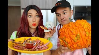 PAPAS FRITAS SALUDABLES Y RAPIDAS - HALLOWEEN