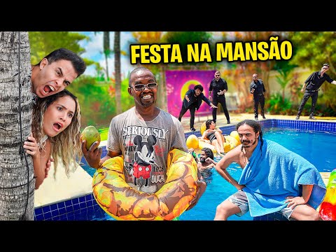O DESCONHECIDO DEU UMA FESTA NA PISCINA SEM A GENTE SABER! - ABSURDO TOTAL!