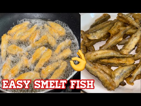 HOW TO COOK SMELT FISH | EASY FRIED SMELT FISH RECIPE