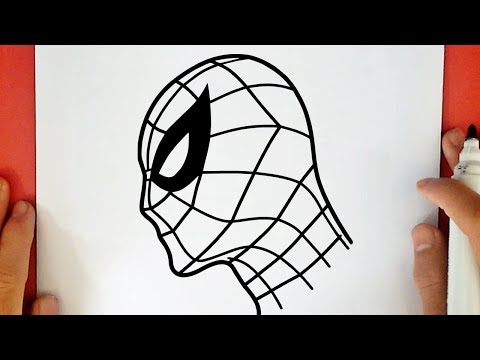 COMO DESENHAR O HOMEM ARANHA