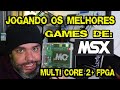 Jogando Os Melhores Games De Msx No Multi Core 2 Equipa