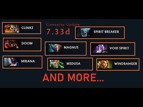 Dota 2 New Patch 7.33d Update - Full Review and Reaction