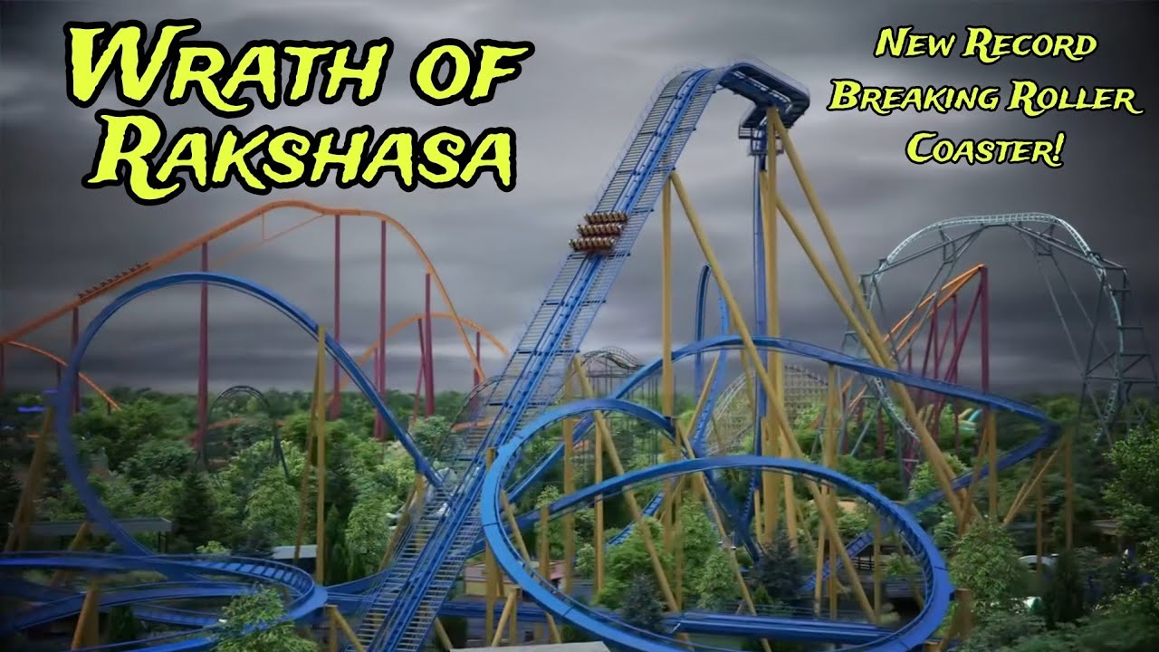 NEW FOR 2025: Wrath of Rakshasa – World’s Steepest B&M Dive Roller Coaster With 5 Inversions!