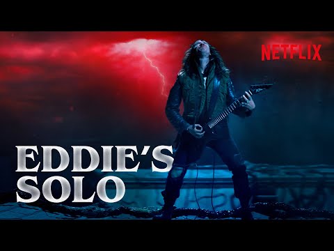 Eddie Munson's Upside Down Guitar GOD Scene - Master of Puppets | Stranger Things | Netflix