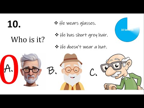 Describing Appearance Adjective to Describe People (Quiz).