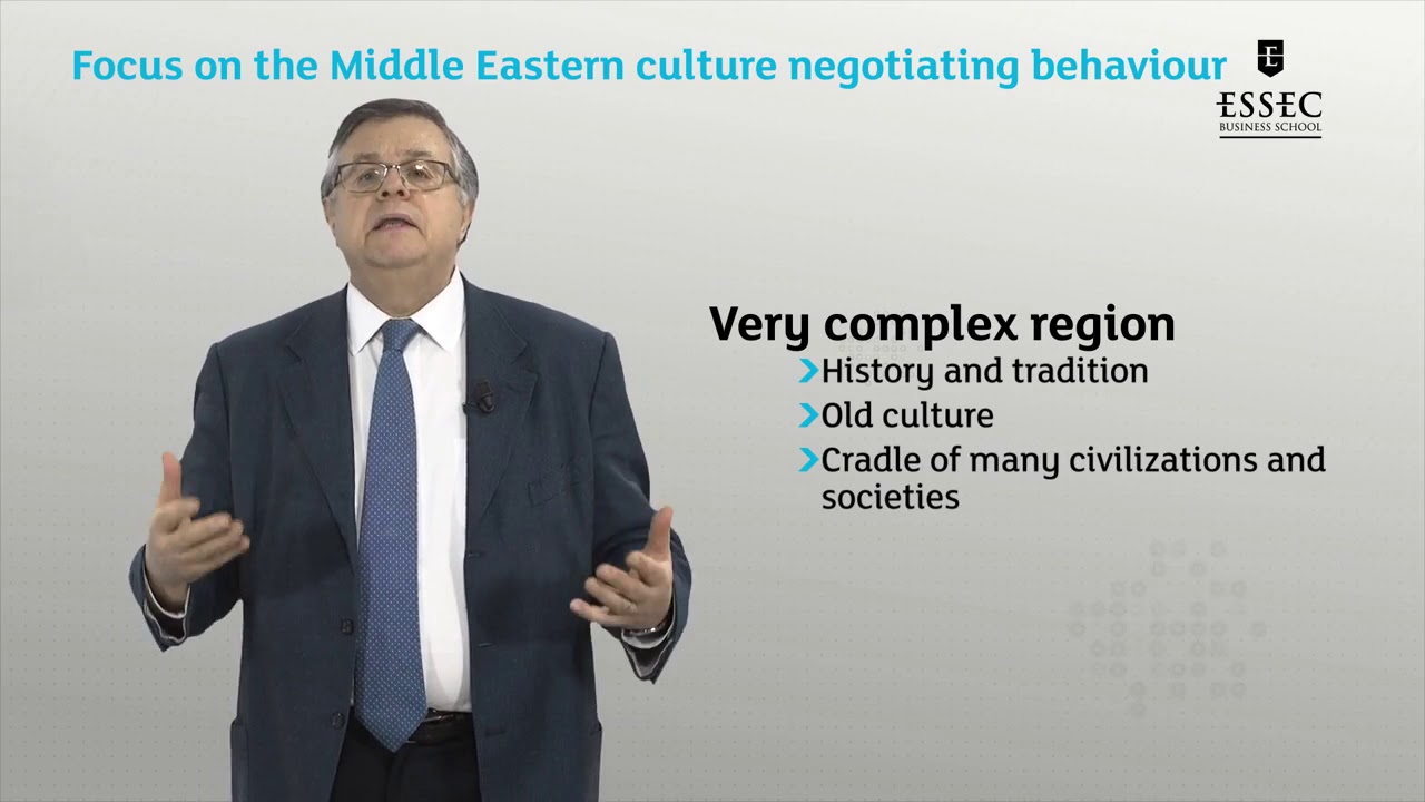 Focus on the Middle Eastern culture negotiating behaviour - International and Cross-Cultural