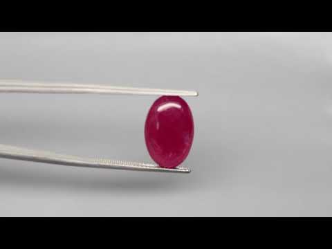 Natuurlijk Robijn Cabochon Kleur Rood 7,68 ct.