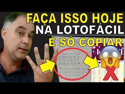 Como ganhar na Lotofácil com POUCOS JOGOS