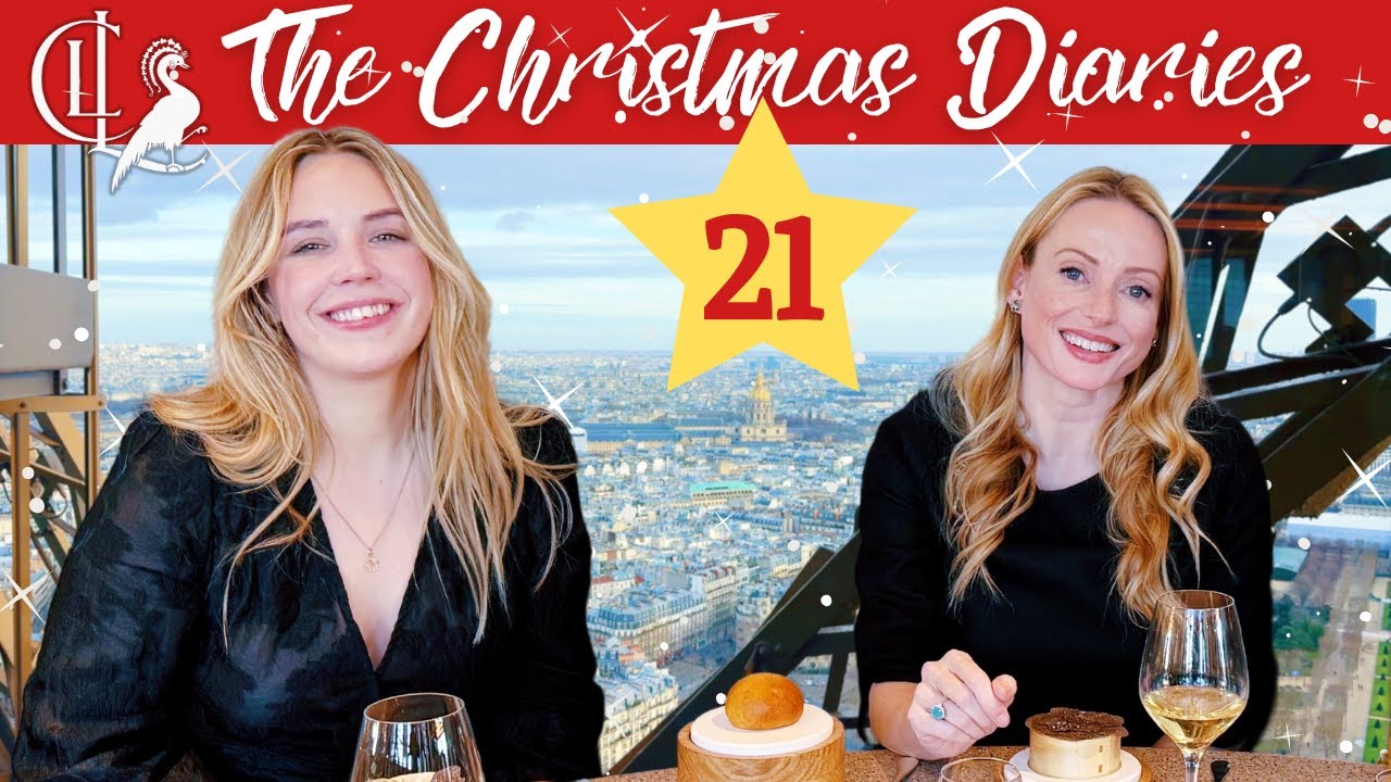 🎄Having Dinner in the Eiffel Tower | Marie in Paris! 🎄