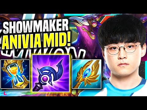 SHOWMAKER IS SO CLEAN WITH ANIVIA! - DWG ShowMaker Plays Anivia Mid vs Ziggs! | Preseason 11