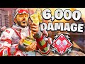 DROPPING 6,000 DAMAGE IN ONE GAME AS MIRAGE! | Apex Legends Season 15