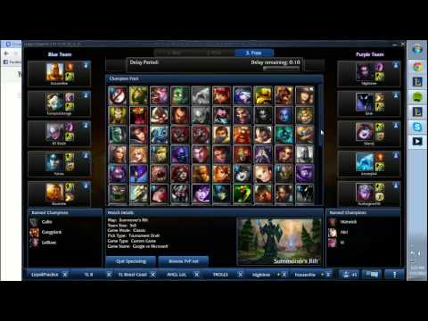 AHGL Google vs Microsoft Game 1 - Season 3 Week 10 (Quarter Finals) - League of Legends