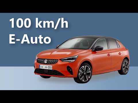 Das 100 km/h E-Auto - Meiner Erfahrungen mit dem Opel Corsa e