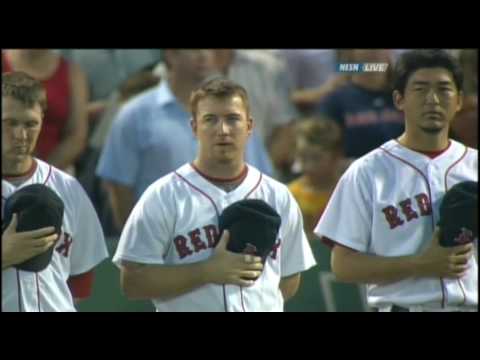 Hyannis Sound performs National Anthem at Fenway 2009