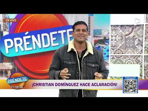 Christian Domínguez se pronuncia tras declaraciones de su hija y pide disculpas a Karla Tarazona