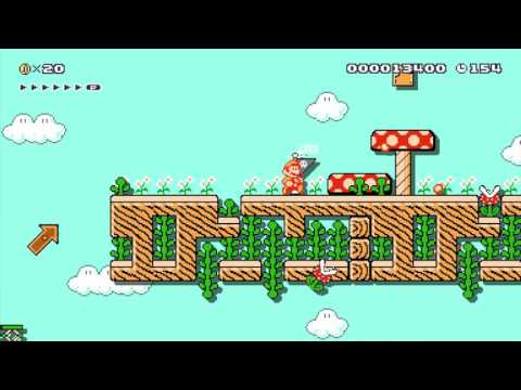 Layered Chaos! ~ from Cooper ~ SUPER MARIO MAKER Gameplay RAW