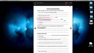 Students: How to annotate on a Google Slide on the iPad