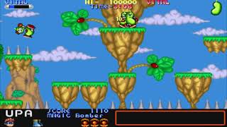 Mega Twins, aka Chiki Chiki Boys (チキチキボーイズ) Action Game Platform Arcades by Capcom 1990 Gameplay🆒🆕