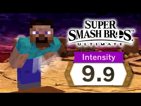 Super Smash Bros Ultimate: Steve Classic Mode 9.9 - MAX INTENSITY
