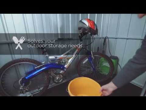 Yardmaster Store All Metal Shed PZ Range