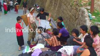 Street shopping in Nagaland