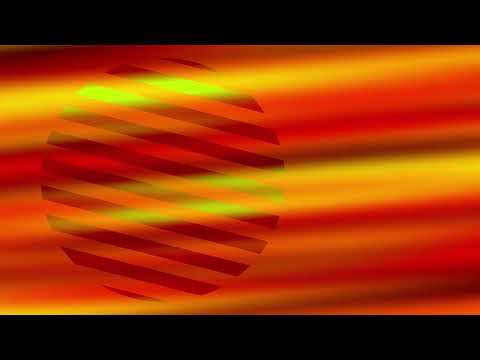 Fire Round Summer | Free 4K Animated Motion Background #217