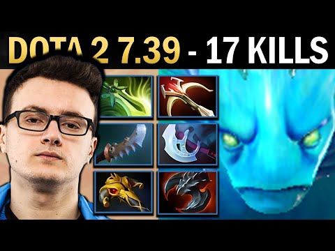 Morphling Gameplay Miracle with 17 Kills and Butterfly - Dota 2 7.39