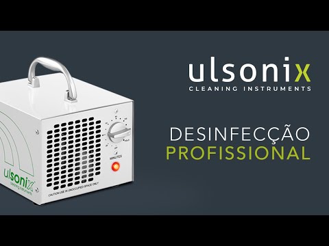vídeo - Gerador de ozónio - 10000 mg/h - 110 W - LCD