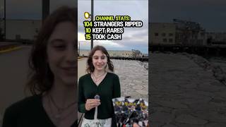 Giving a stranger her first pack of Pokemon Cards #pokemoncards