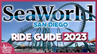 ALL 17 SeaWorld San Diego Rides 2023  EVERYTHING Y