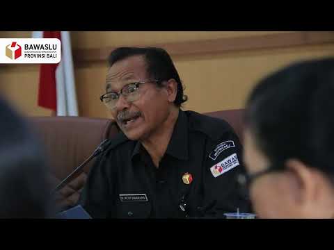 Bawaslu Bali Menerima Audiensi Dari Partai Solidaritas Indonesia