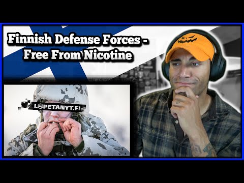 The Finnish Military's Fight Against Nicotine - Marine reacts