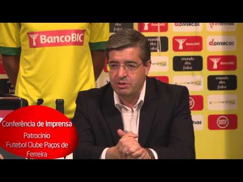 Banco BIC patrocina o FC Paços de Ferreira