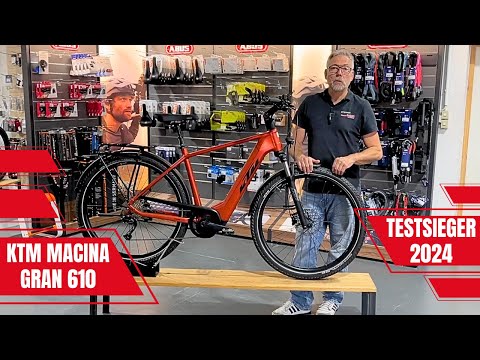 KTM Macina Grand 610 Testsieger 2024 e-Bike Vorstellung | Bosch CX Motor, 625 Wh Akku, Smart System
