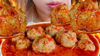 Download lagu SADIS❗️ASMR BAKSO URAT BOGEM SOUN KUAH PEDAS 🥵💥SPICY BEEF TENDON MEATBALL mp3