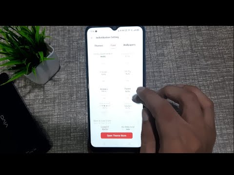 Realme C11,How to change Font style in Realme C11,realme font style Kaise change Karen
