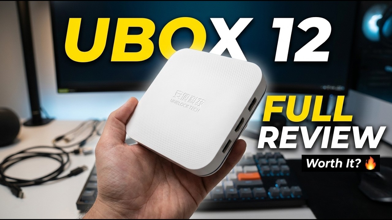 Cut the Cord NOW!  Unblock Tech UBOX12 Review – Free Global TV & 6K Streaming