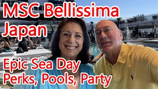 MSC Bellissima Japan Cruise - Loyalty Gifts, Diamond Party, Specialty Dining and Osaka Arrival