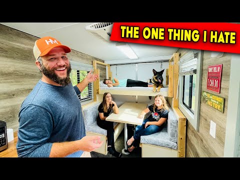 Family Converts 7x12 Cargo Trailer Into Camper / Tiny House